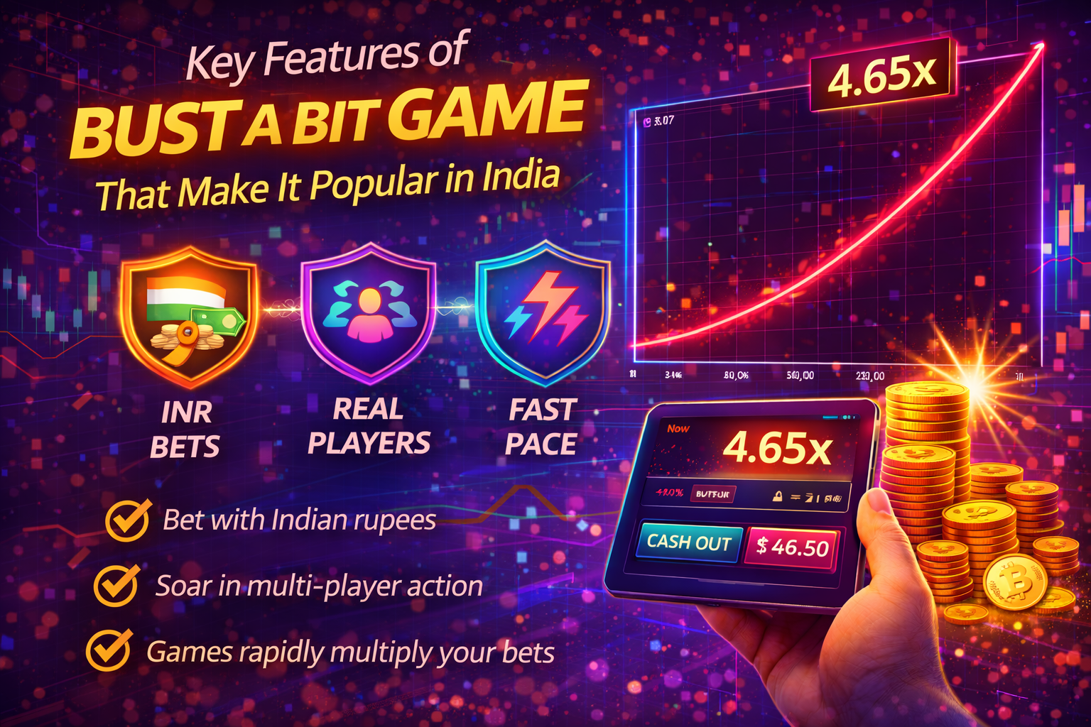 Key Features of Bust a Bit Game