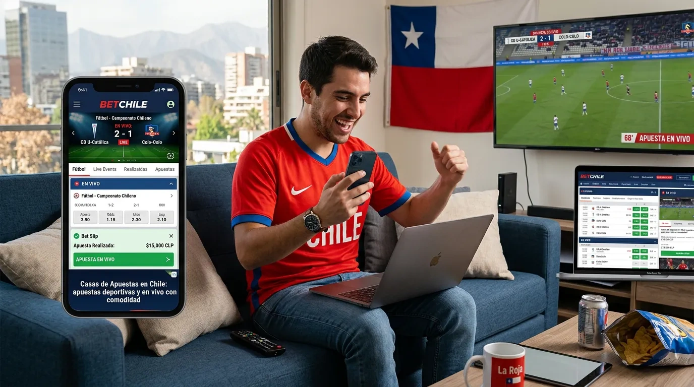 Casas de Apuestas en Chile: apuestas deportivas y en vivo con comodidad 